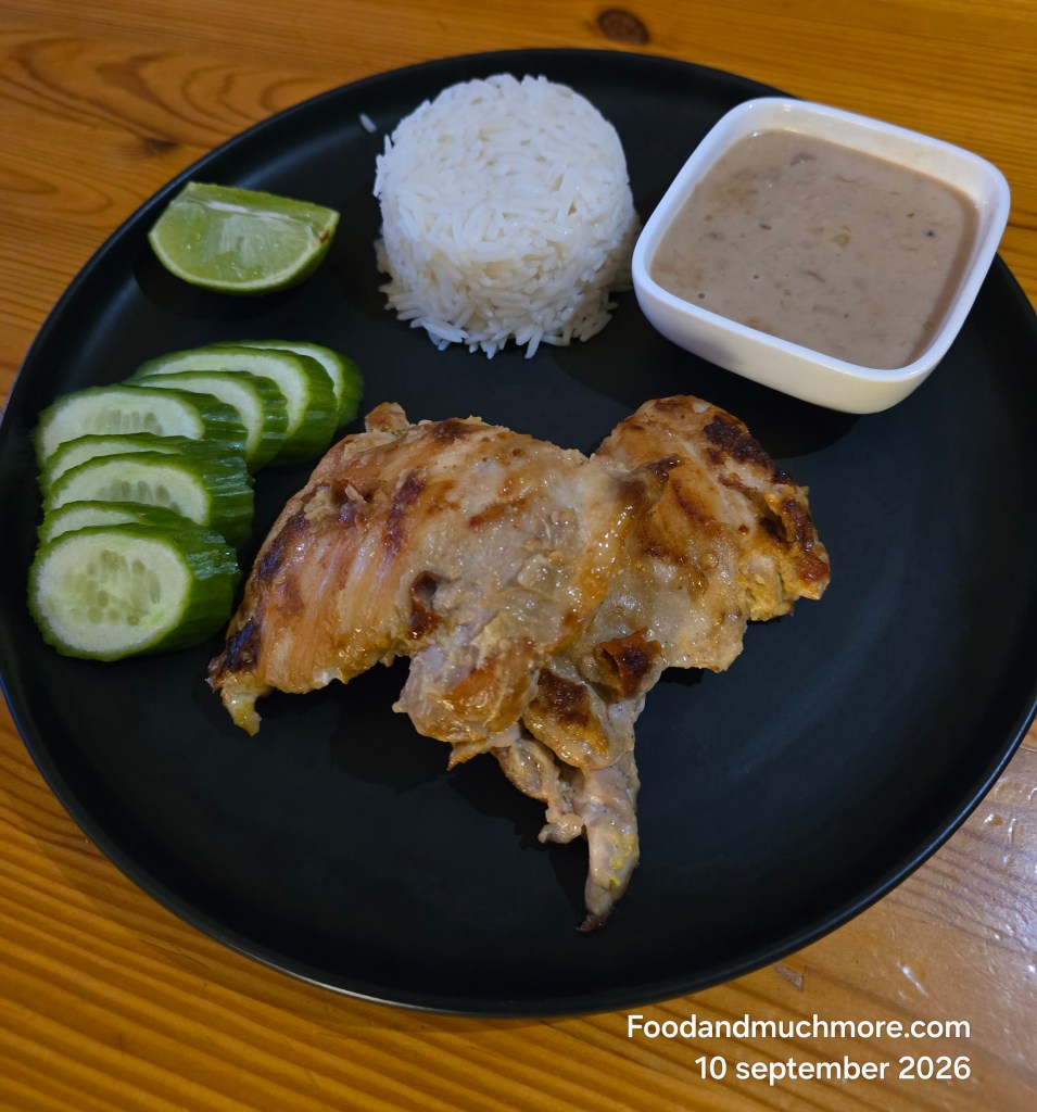 Ayam Percik – malaysisk grillad kokoskyckling med chili och citrongräs